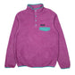 PATAGONIA Quarter Zip Synchilla Snap T Fleece Jumper Womens M