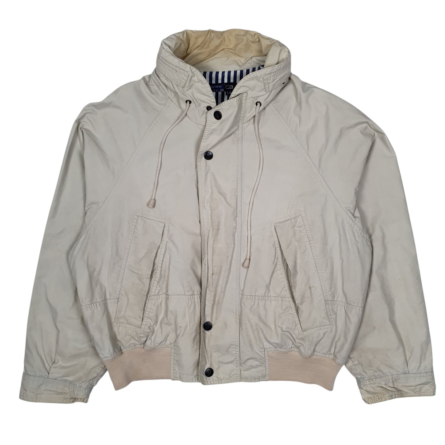 NAUTICA Padded Jacket Coat Vintage 90s Windbreaker Mens L