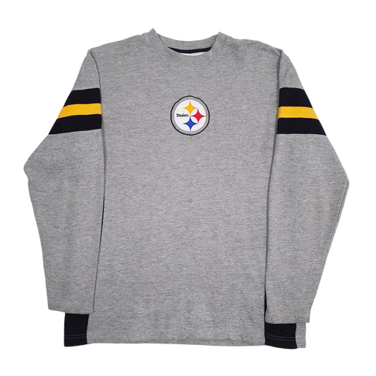 NFL Crewneck Philadelphia Steelers Jumper Sweatshirt Mens L