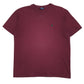 POLO RALPH LAUREN Burgundy T Shirt Tee Vintage 90s Short Sleeve Cotton Mens M