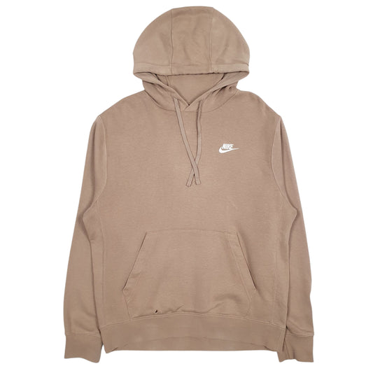 NIKE Hoodie Cotton Blend Jumper Sweatshirt Mens M