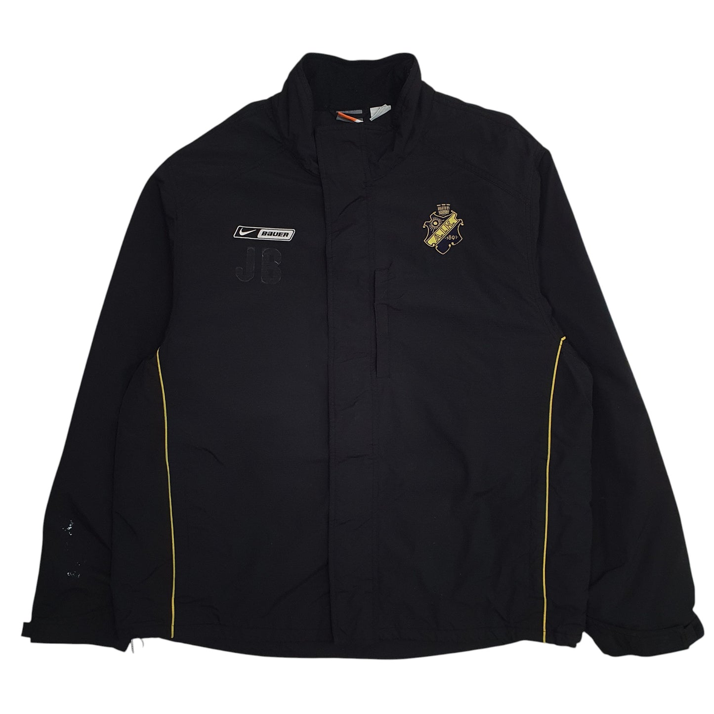 NIKE Padded Jacket Coat Bauer Hockey AIK Sweden Mens XXL