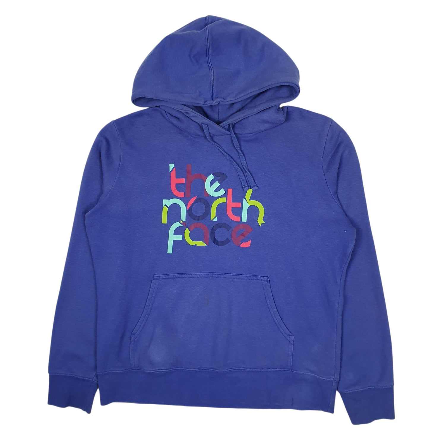 THE NORTH FACE Hoodie Cotton Blend Jumper Sweatshirt Womens L