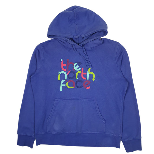 THE NORTH FACE Hoodie Cotton Blend Jumper Sweatshirt Womens L