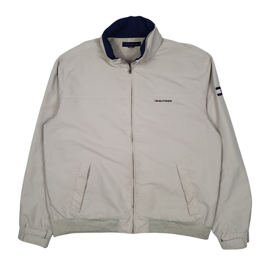 TOMMY HILFIGER Windbreaker Jacket Coat Hooded Mens XXL