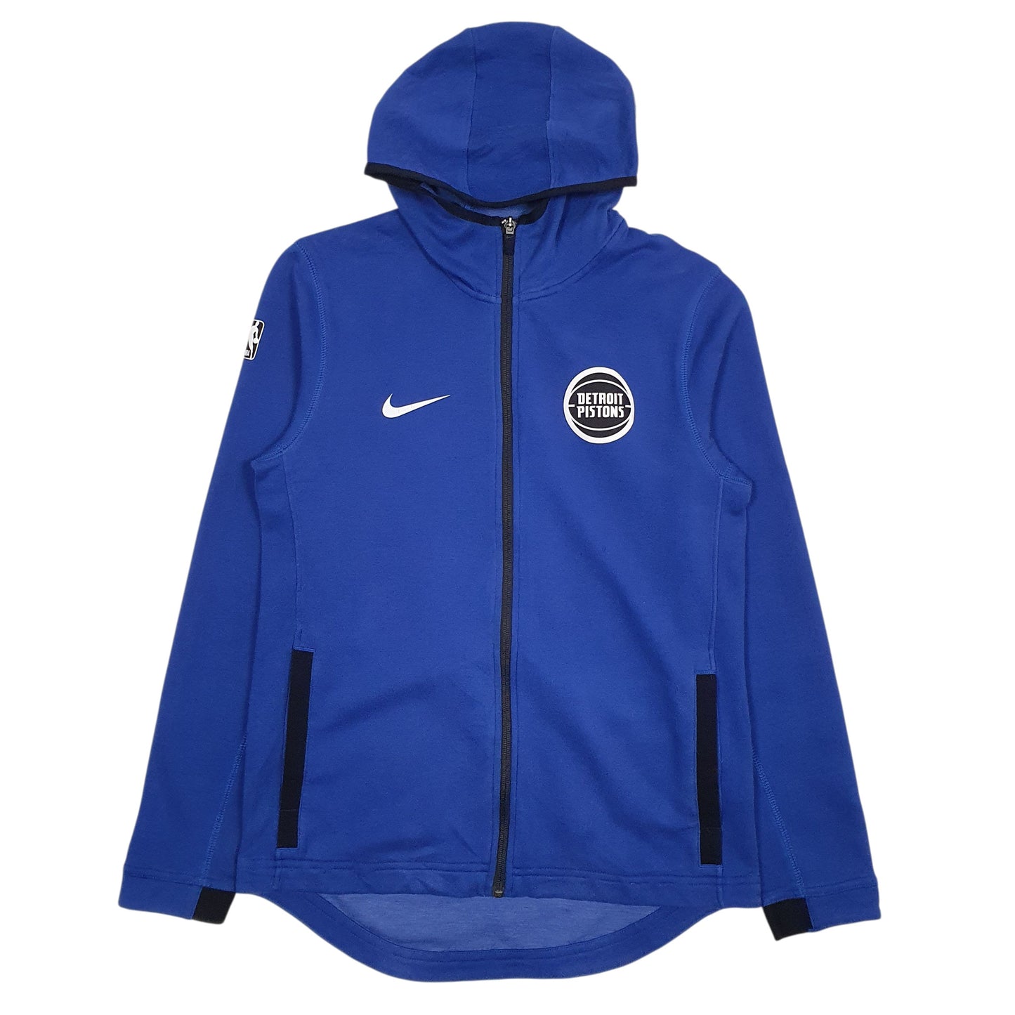 NIKE Full Zip NBA Detriot Pistons Dri-Fit Jumper Sweatshirt Womens L