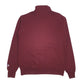 CHAMPION Quarter Zip Cotton Blend Jumper Sweatshirt Mens M