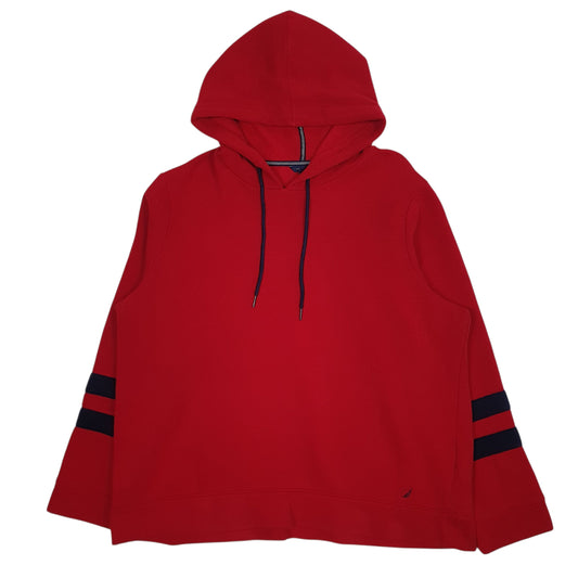 NAUTICA Hoodie Cotton Blend Jumper Sweatshirt Womens XL