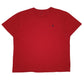 POLO RALPH LAUREN Red T Shirt Tee Short Sleeve Cotton Mens XL
