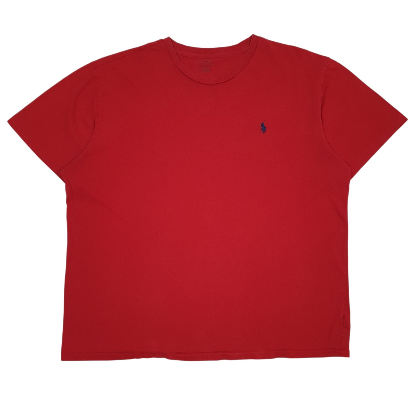POLO RALPH LAUREN Red T Shirt Tee Short Sleeve Cotton Mens XL