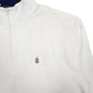 NAUTICA Quarter Zip Vintage 90s Made In USA Fleece Jumper Mens XL