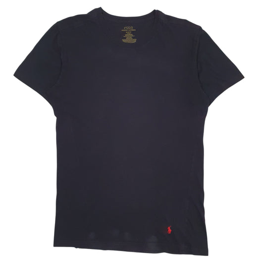 POLO RALPH LAUREN Black T Shirt Tee Short Sleeve Cotton Mens M
