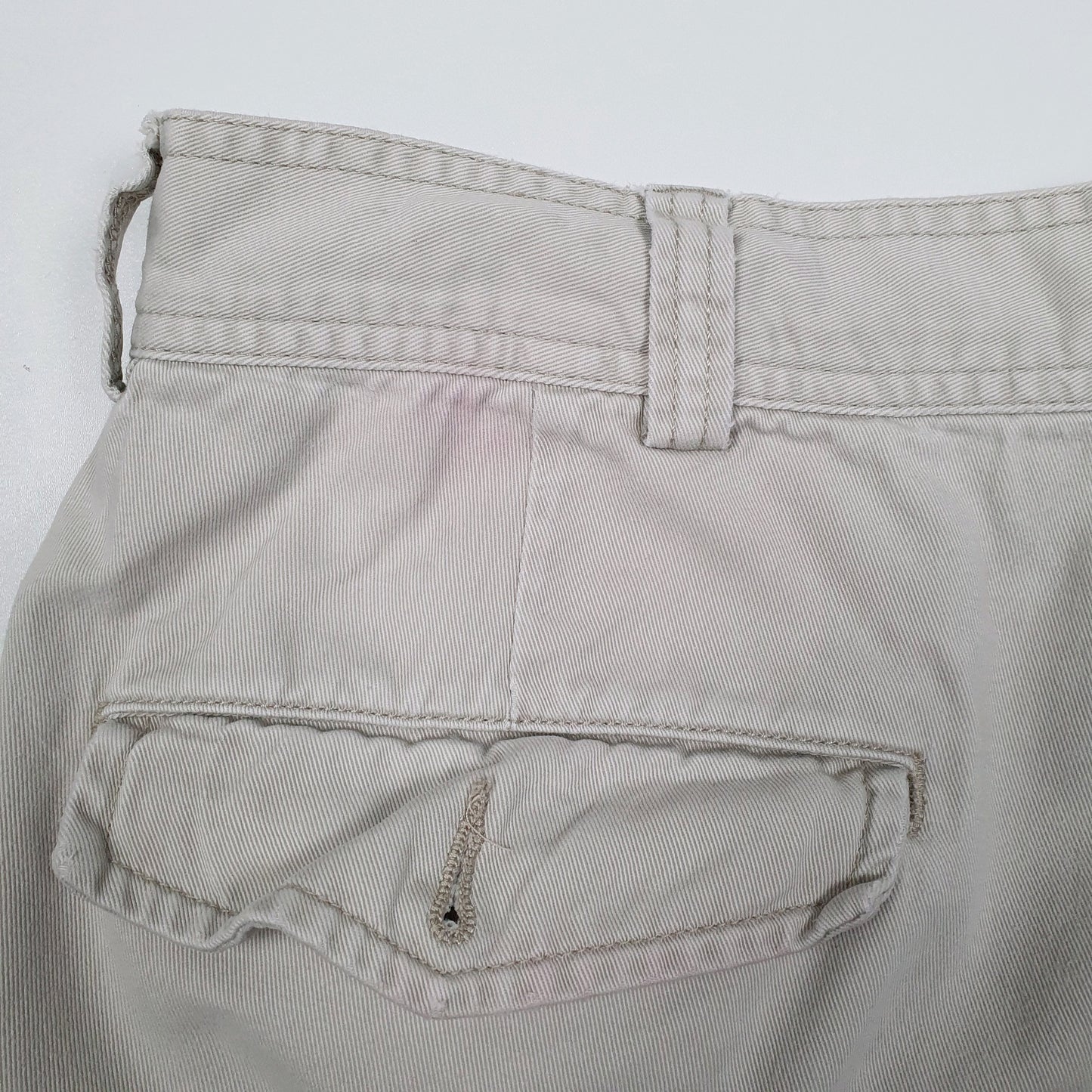 POLO RALPH LAUREN Grey Cargo Workwear Cotton Shorts Mens W36