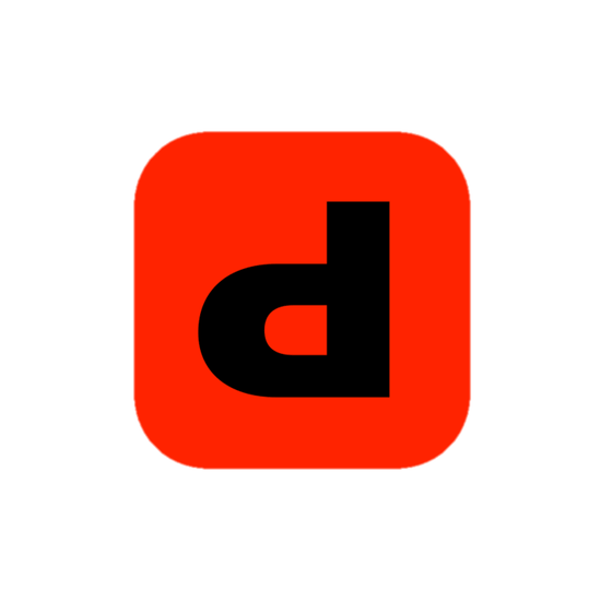 Depop Logo, Link to Bundl Clothing Depop Account
