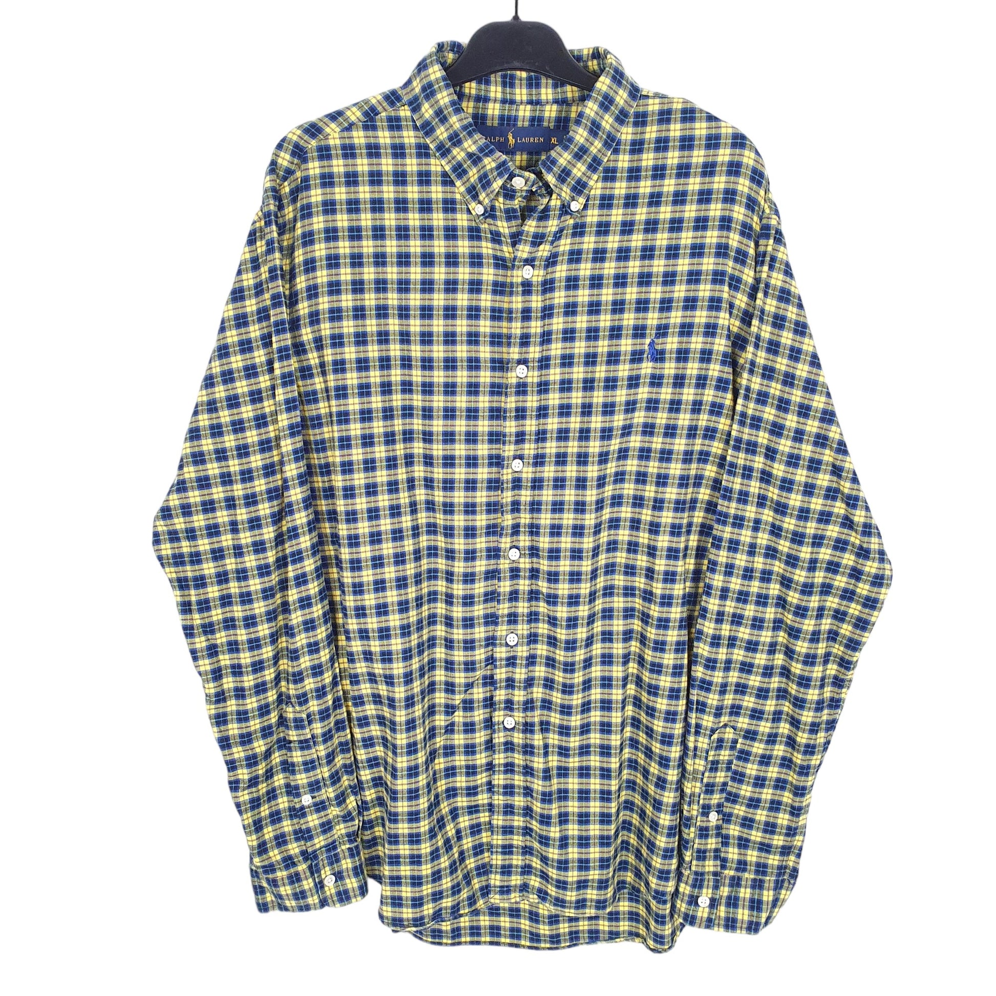 Mens Yellow Ralph Lauren  Long Sleeve Shirt