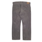 Mens Grey Lee  Corduroy Trousers
