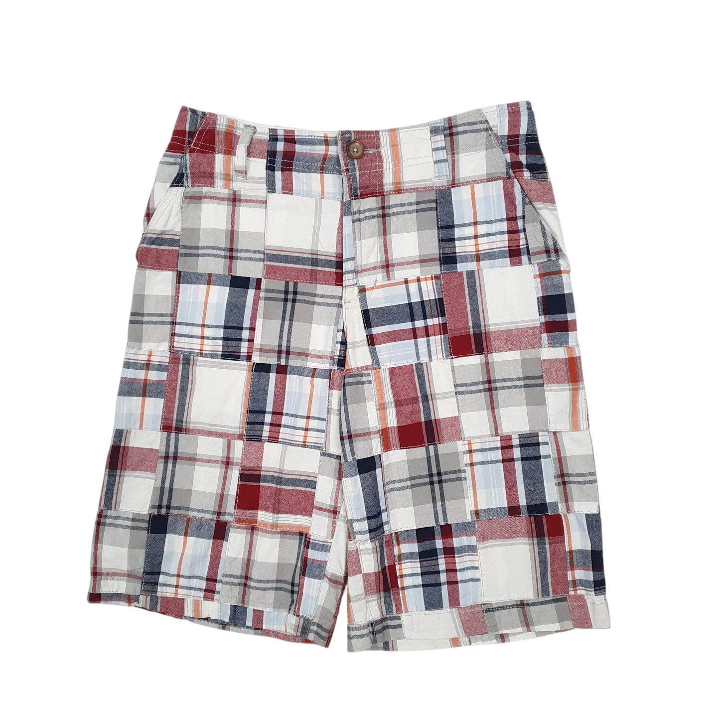 Mens White Urban Pipeline  Chino Shorts