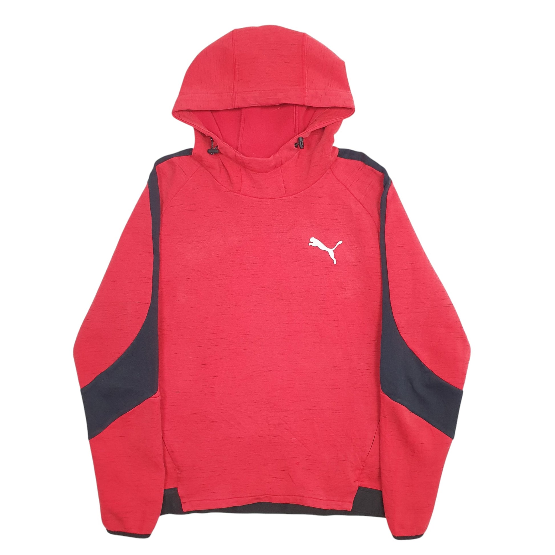 Womens Red Puma Active Hoodie Jumper