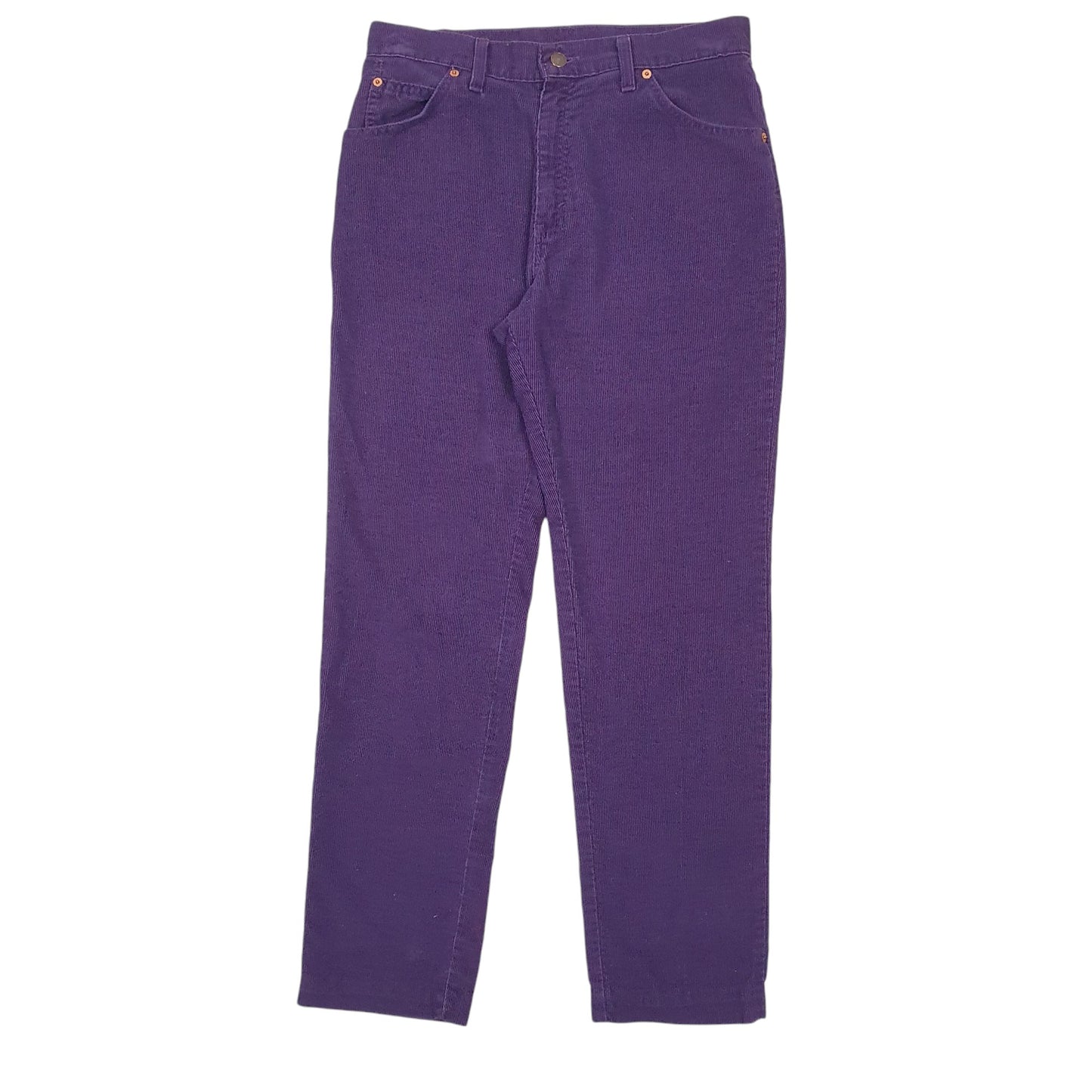 Womens Purple Levis  Corduroy Trousers
