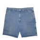 Mens Blue Wrangler Denim Jeans Jorts Denim Shorts