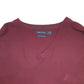 Mens Burgundy Nautica Knit Crewneck Jumper