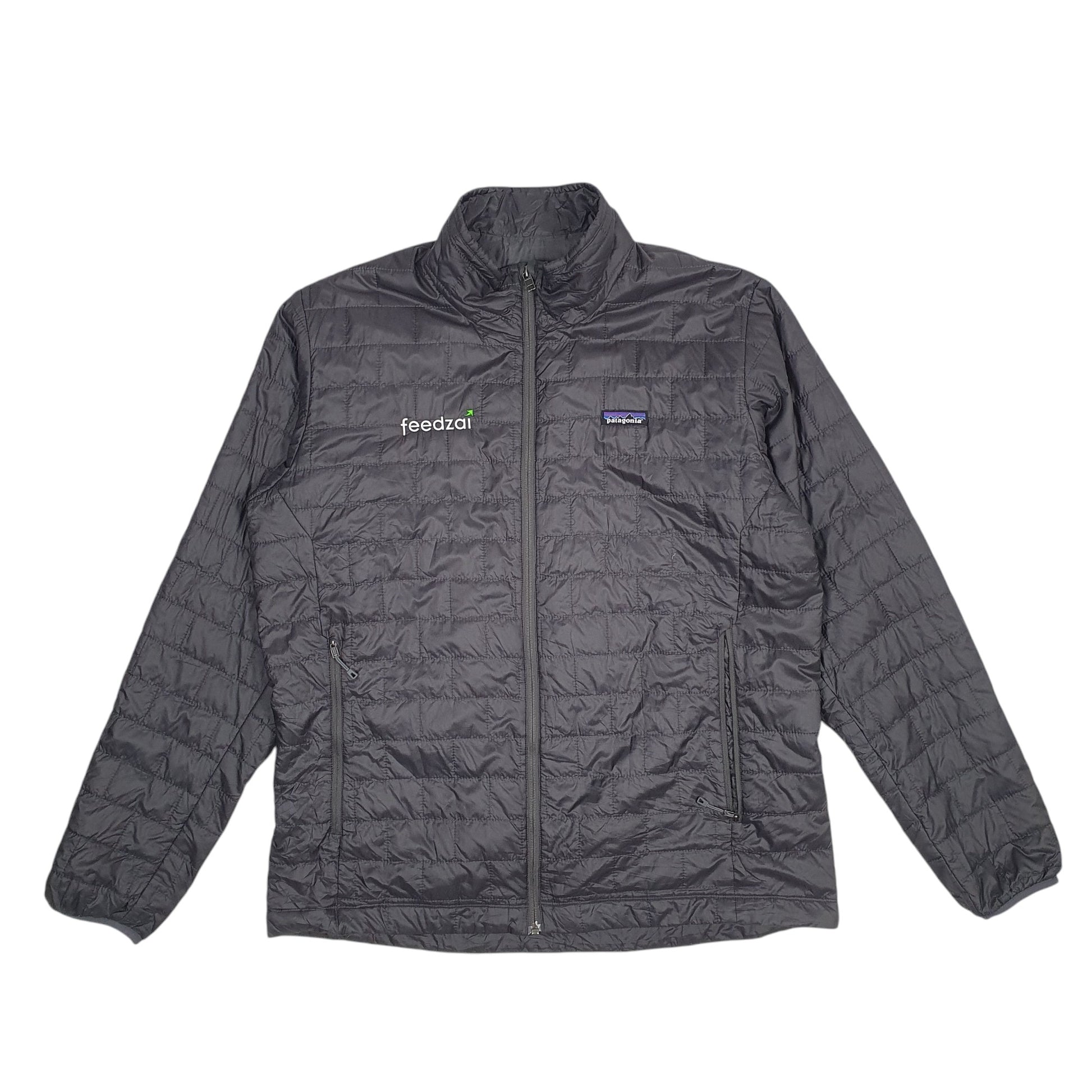 Mens Grey Patagonia Nano Puff  Coat