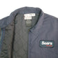 Mens Navy Dickies Harrington Bomber V Neck Coat
