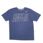 Mens Navy Nike Spellout Short Sleeve T Shirt