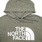 Mens Khaki The North Face Spellout Hoodie Jumper