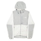 Womens White The North Face Stains on the centre front and discolouration on both Sleeves. Full Zip Jumper