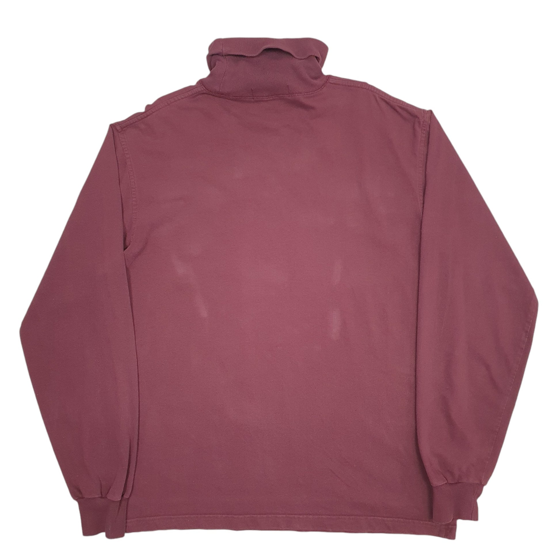 Mens Burgundy Ralph Lauren  Turtleneck Jumper