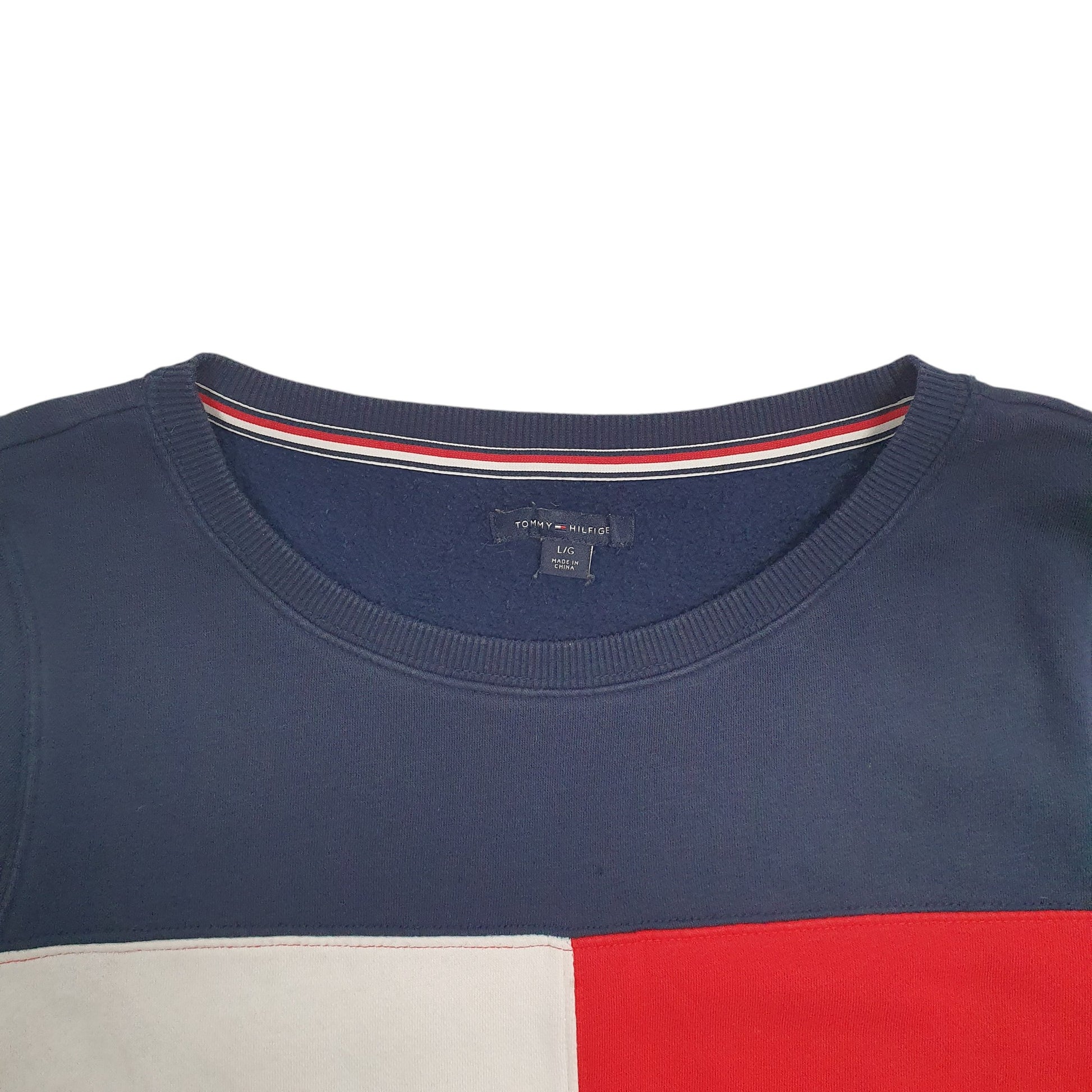 Womens Navy Tommy Hilfiger  Crewneck Jumper