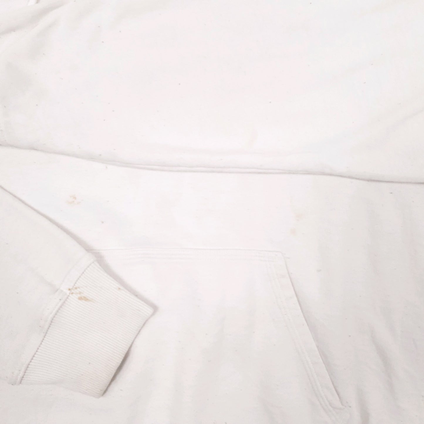 Mens White Champion  Hoodie Jumper