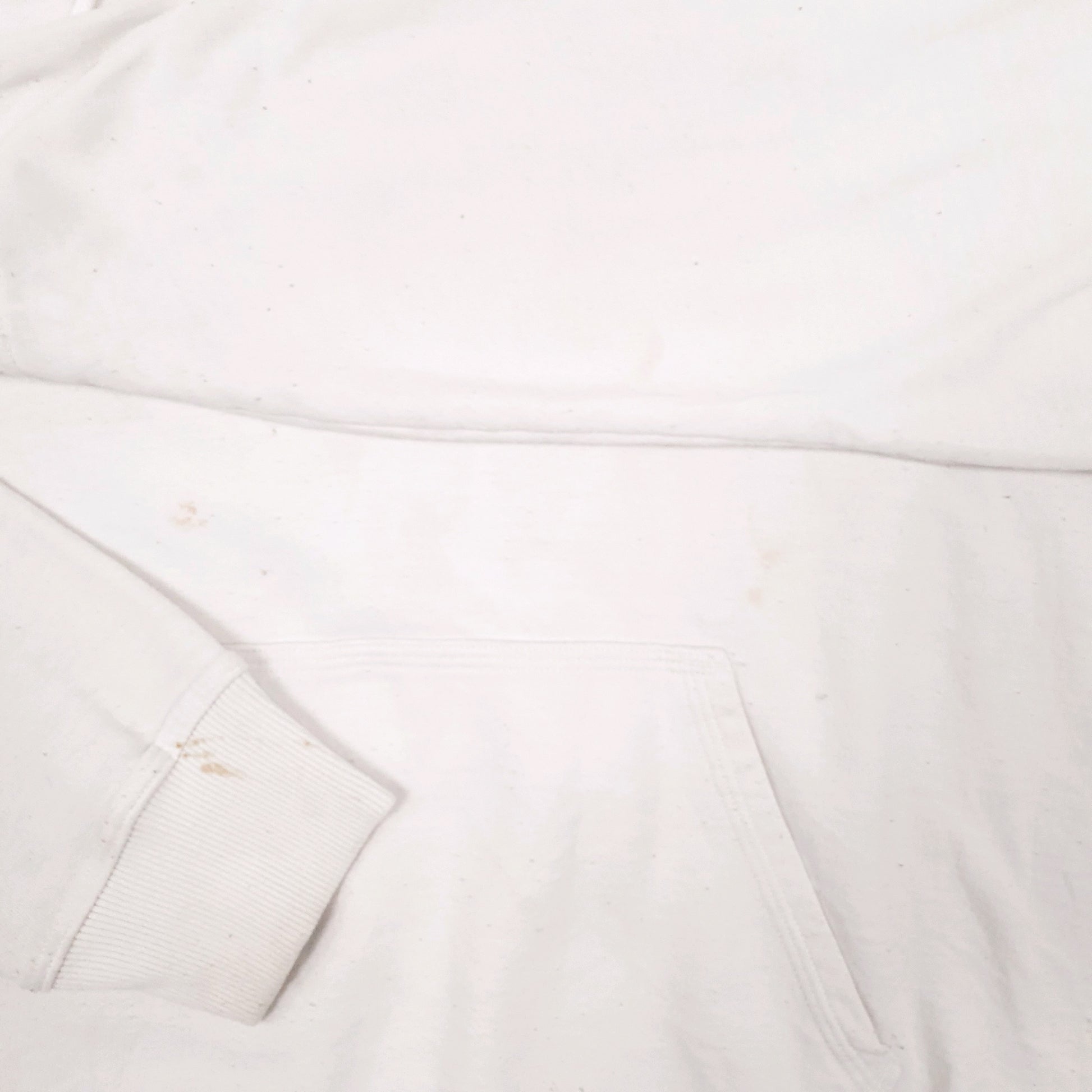 Mens White Champion  Hoodie Jumper