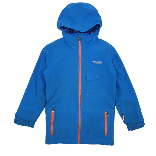 Womens Blue Columbia Sportswear Company Titanium  Coat