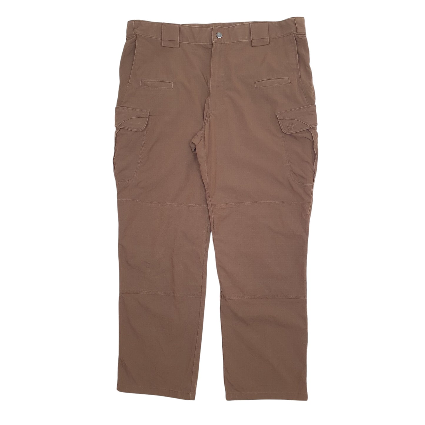 Mens Brown 5.11 Tactical  Cargo Trousers
