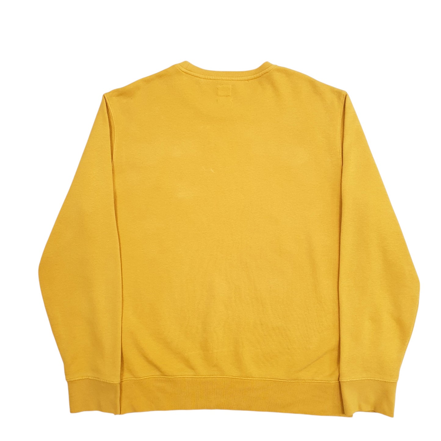 Mens Yellow Levis  Crewneck Jumper