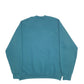 Mens Green Fruit Of The Loom Made In USA Leaves Crewneck Jumper