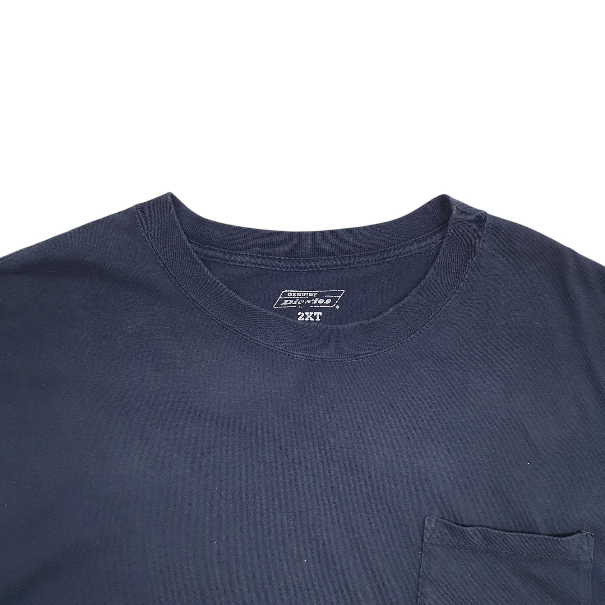 Mens Black Dickies Pocket Short Sleeve T Shirt