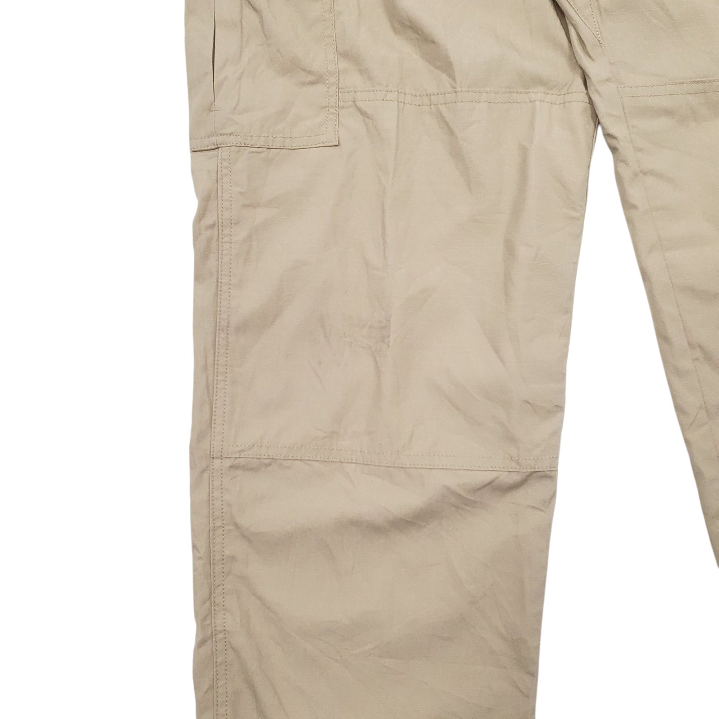 Mens Beige 5.11 Tactical Workwear Cargo Trousers