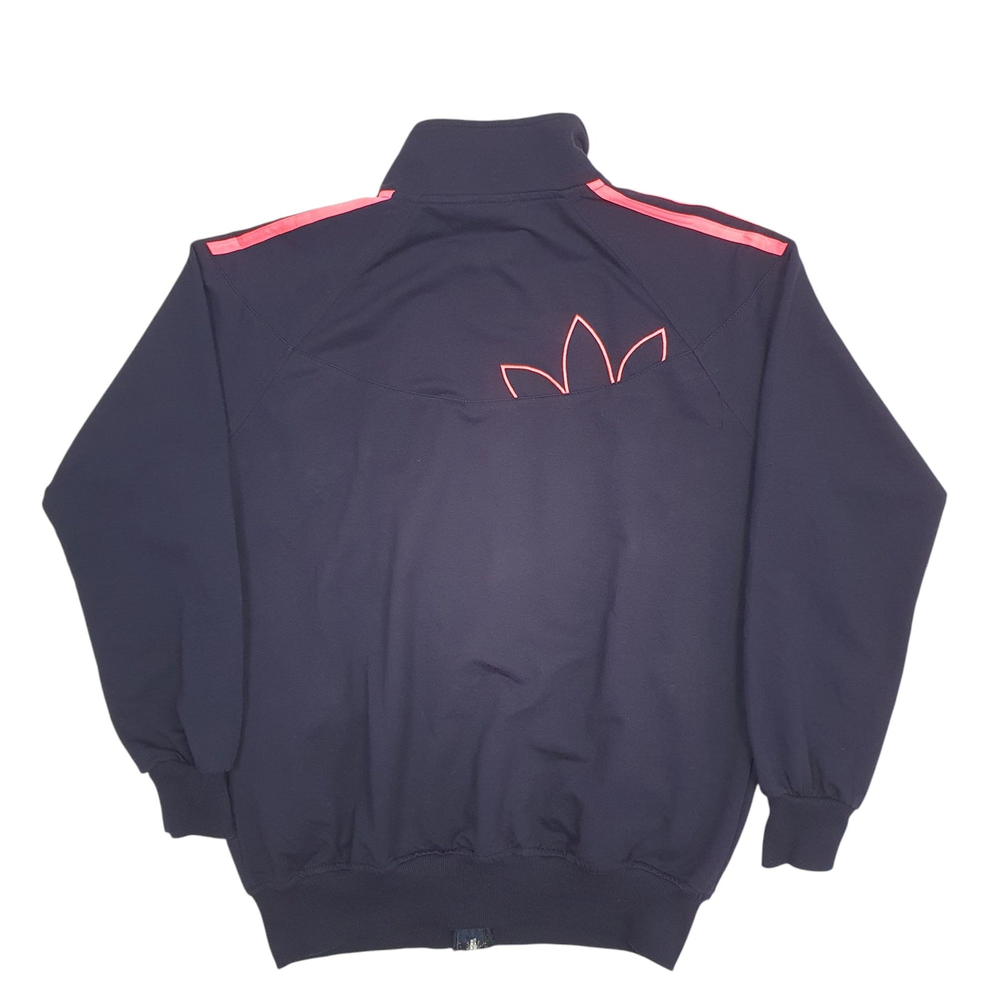 Womens Black Adidas Track Top Tracksuit Full Zip Jumper