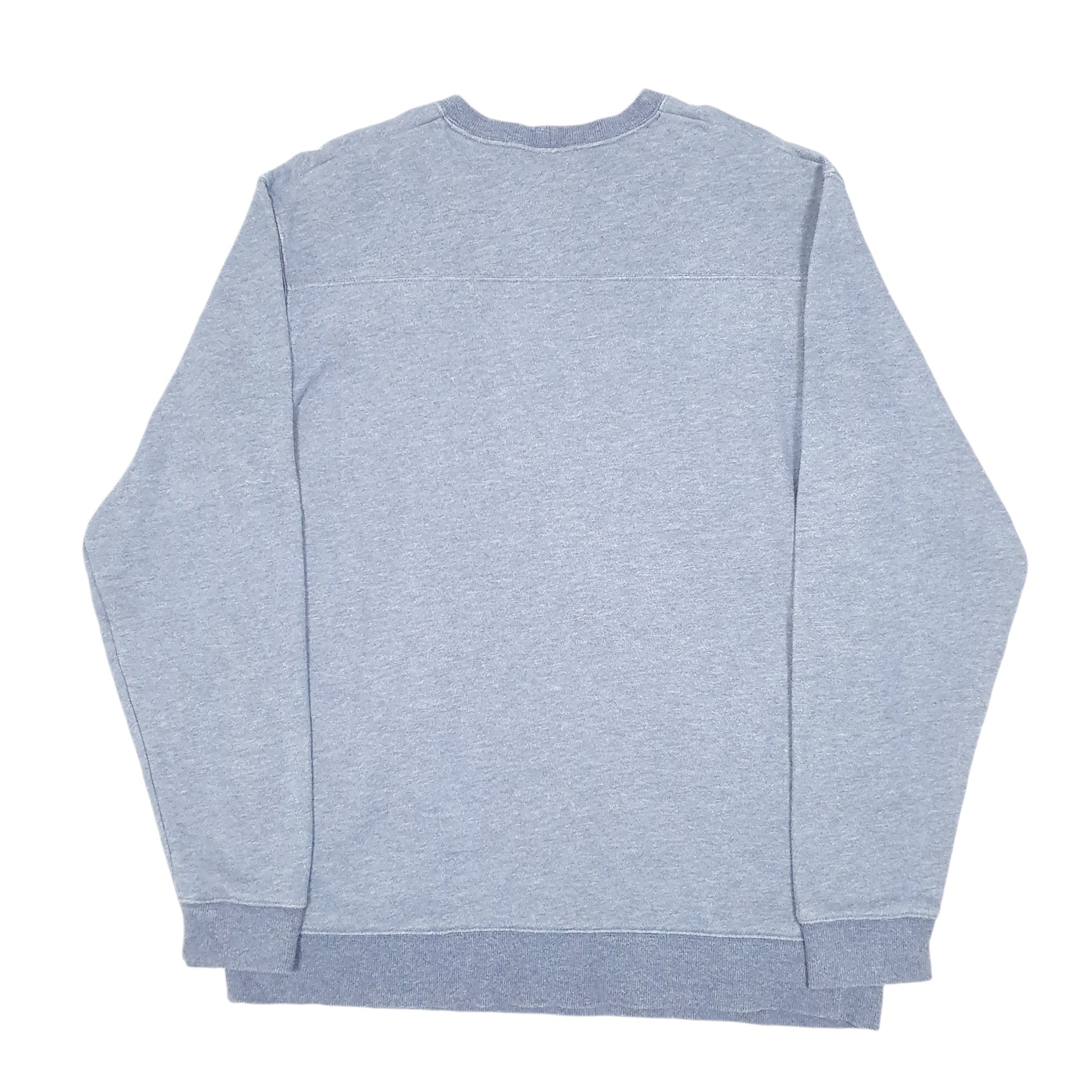 Mens Blue Columbia  Crewneck Jumper