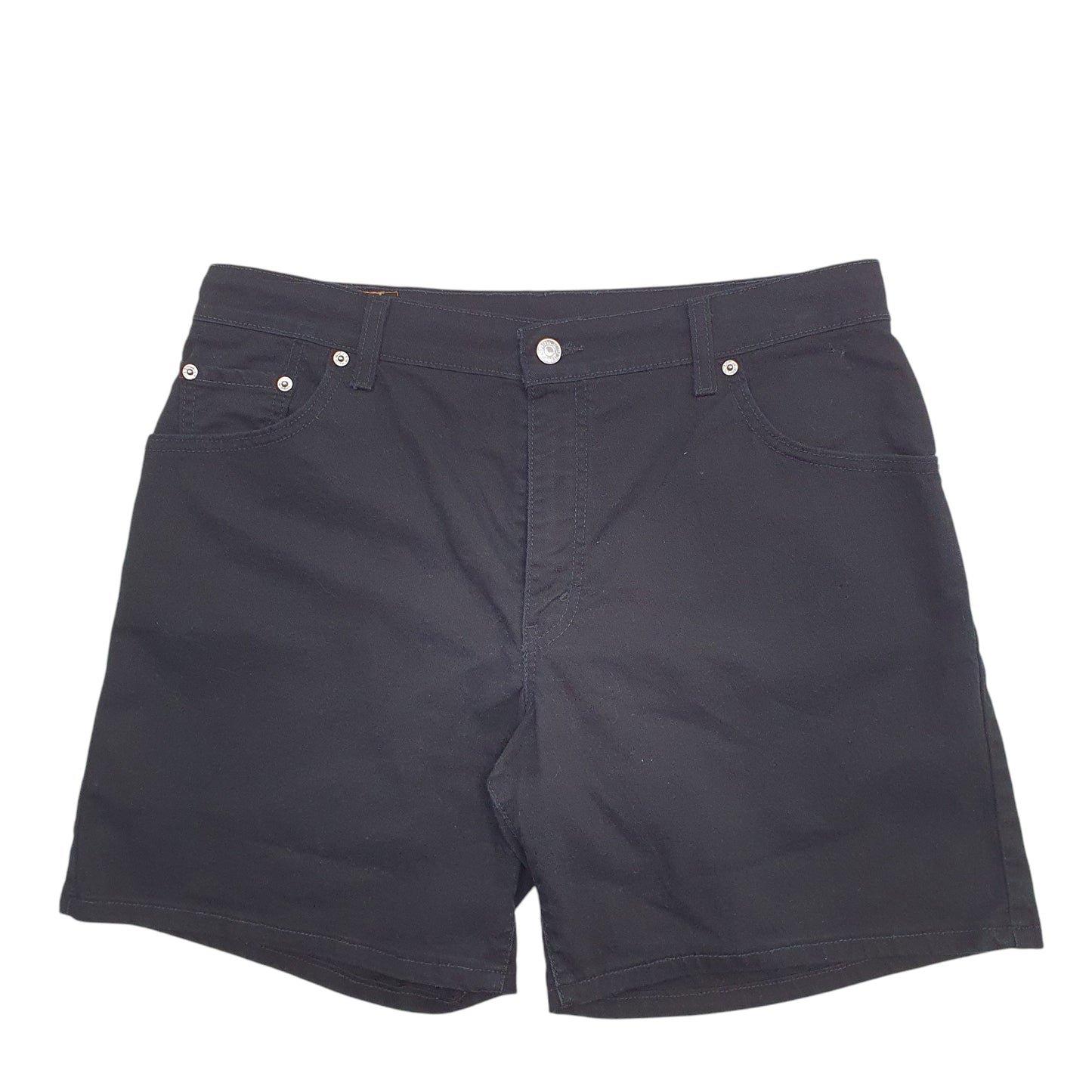 Mens Black Levis  Denim Shorts