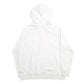 Mens White The North Face Spellout Hoodie Jumper