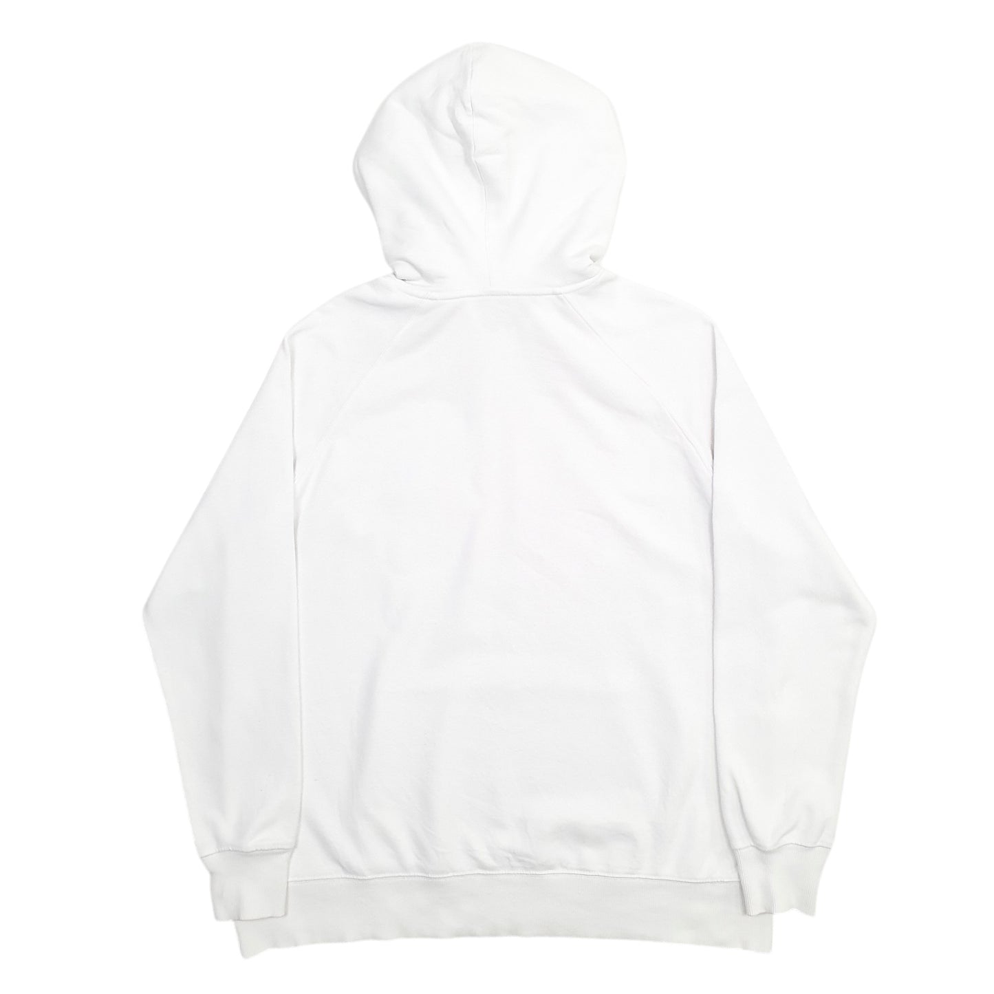Mens White The North Face Spellout Hoodie Jumper