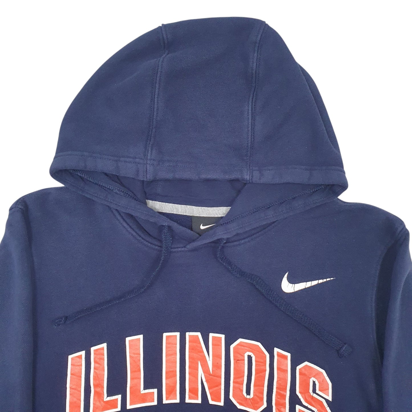 Mens Navy Nike Illinois Hoodie Jumper