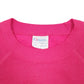 Womens Pink Hanes Vintage Raglan Made In USA 90s Crewneck Jumper
