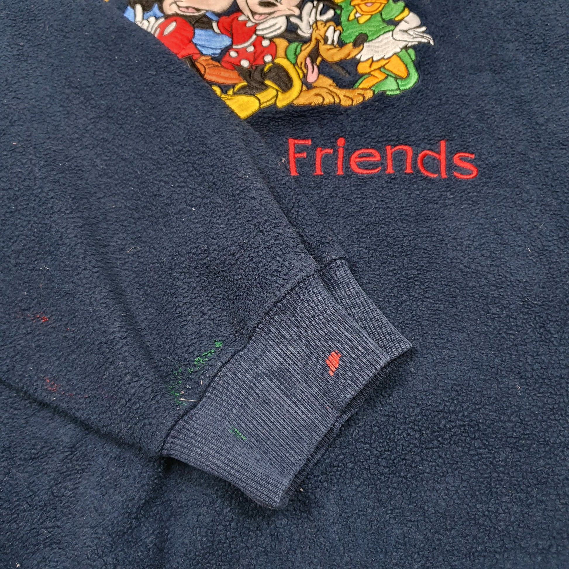 Mens Navy Disney Store Mickey Mouse And Friends Crewneck Jumper