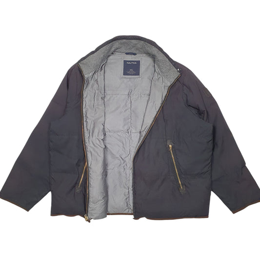 Mens Black Nautica   Coat