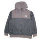 Mens Grey The North Face Reversible Padded Hoodie Jacket Hoodie Jumper